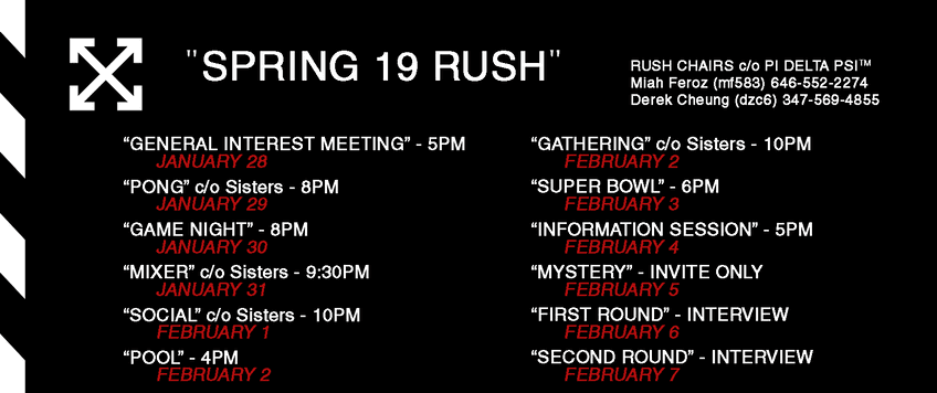 Rush Graphic